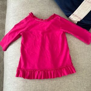 Girls Bailey Boys Pink Long Sleeved Shirt